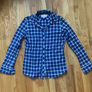 Banana republic women’s button up flannel